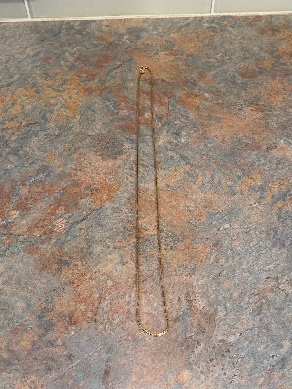 Avon Delicate Gold Chain Necklace - 32 inches Long